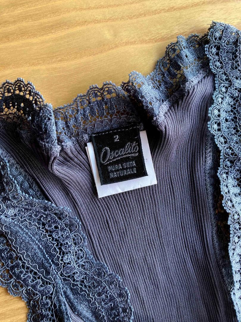 マ*6様 オスカリート シルク100% インナー Made in Italy