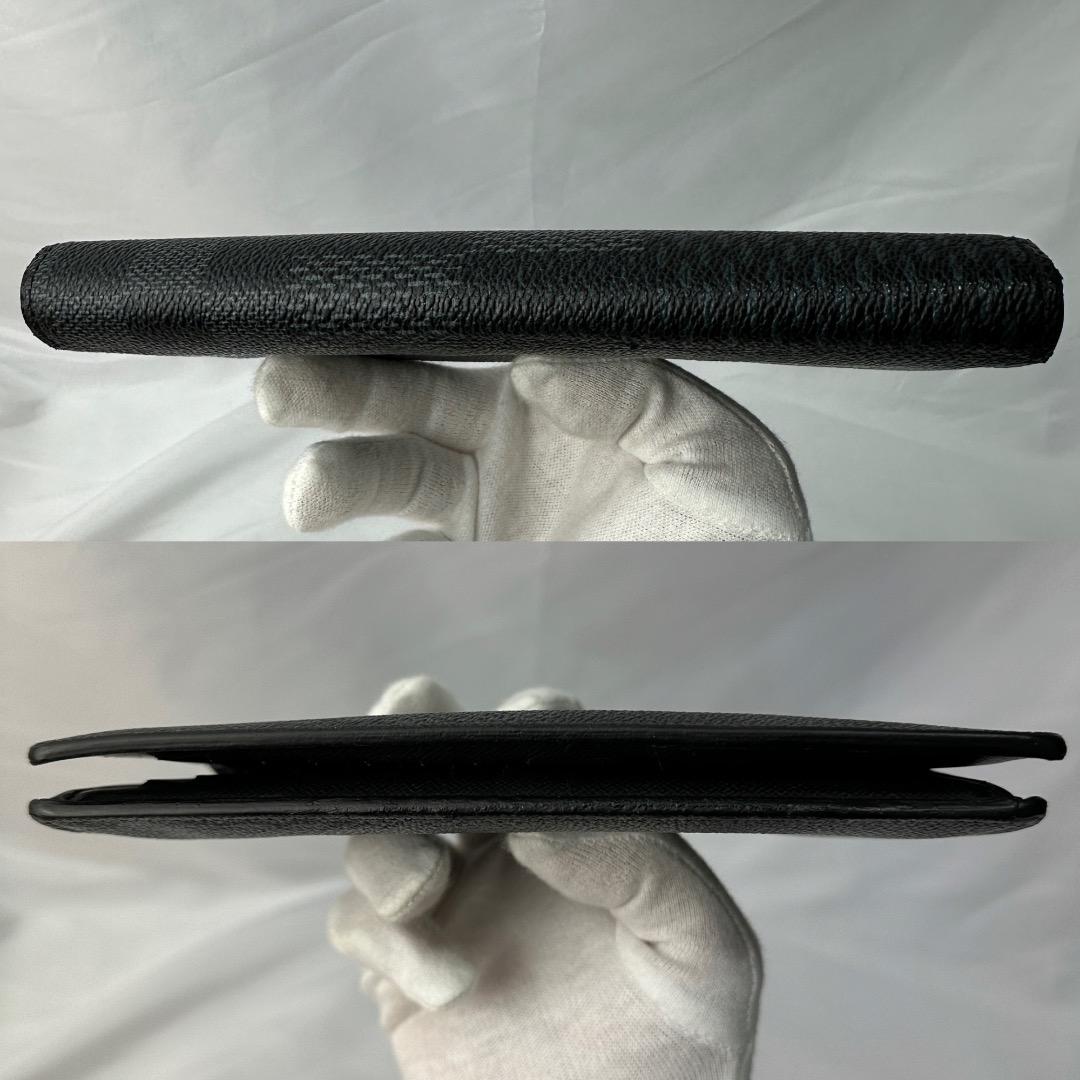 【極美品】 ルイヴィトン 長財布 ブラザ ダミエ グラフィット 3D 箱付き