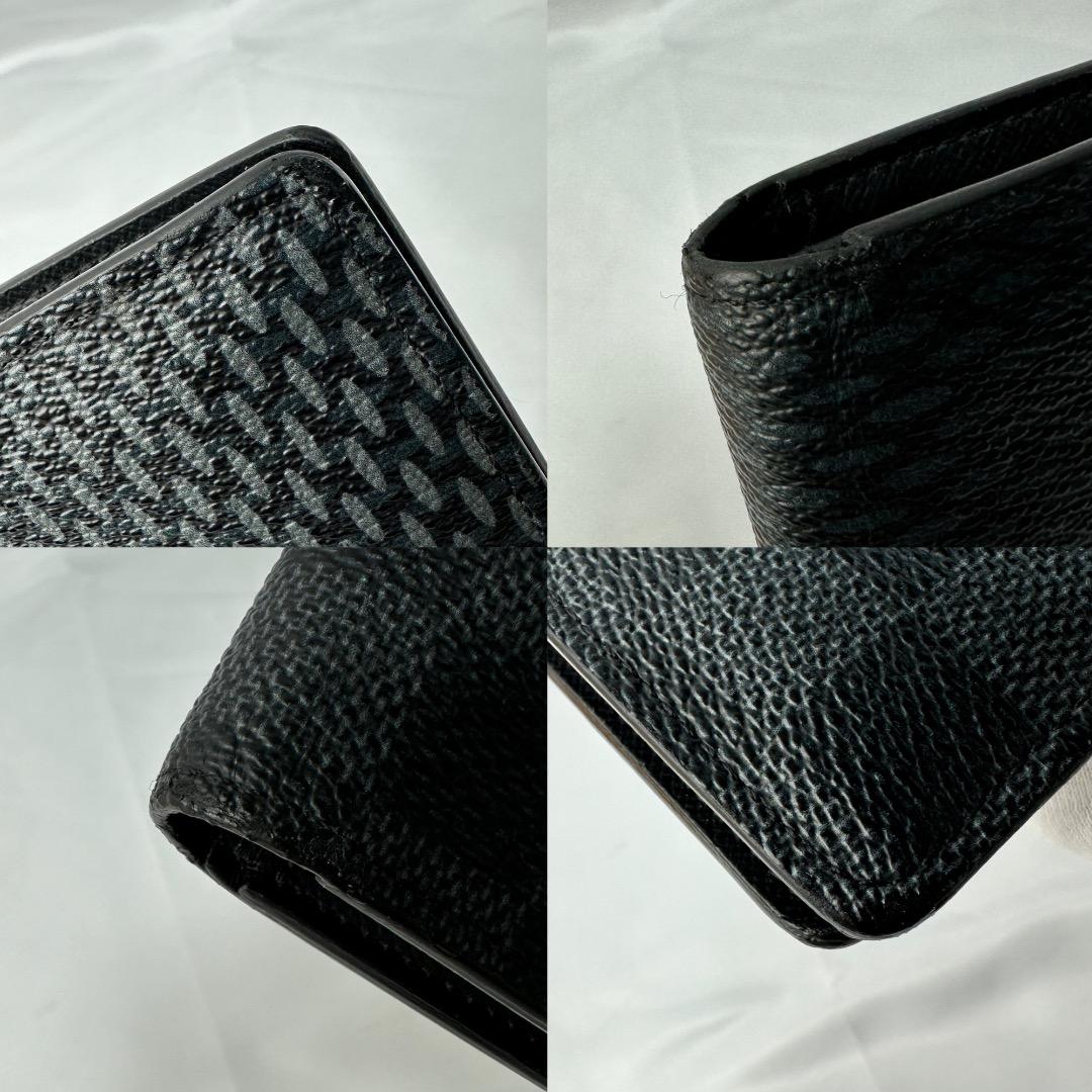 【極美品】 ルイヴィトン 長財布 ブラザ ダミエ グラフィット 3D 箱付き