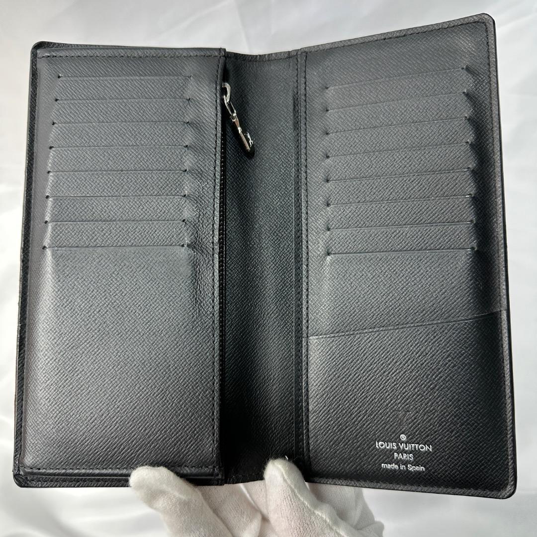 【極美品】 ルイヴィトン 長財布 ブラザ ダミエ グラフィット 3D 箱付き