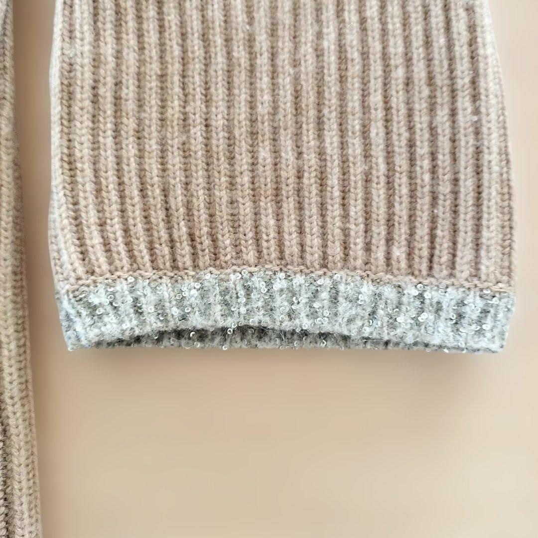 ドゥロワー　drawer　ウールカシミヤ　カーディガン　88000円　サイズ１