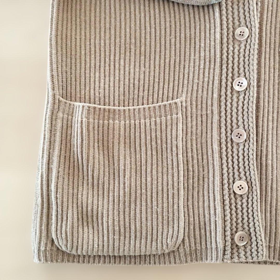 ドゥロワー　drawer　ウールカシミヤ　カーディガン　88000円　サイズ１