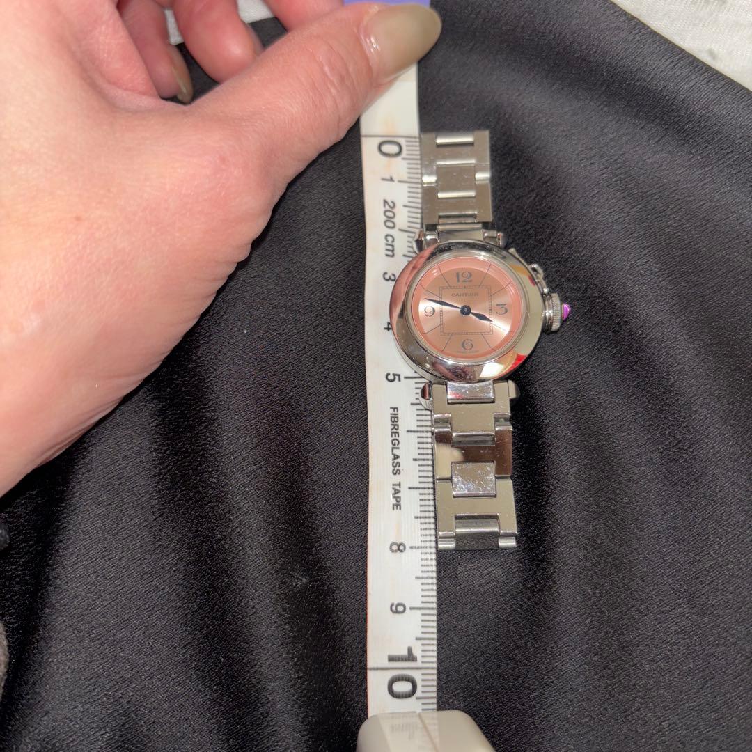カルティエ ミスパシャ ピンクローズクォーツ