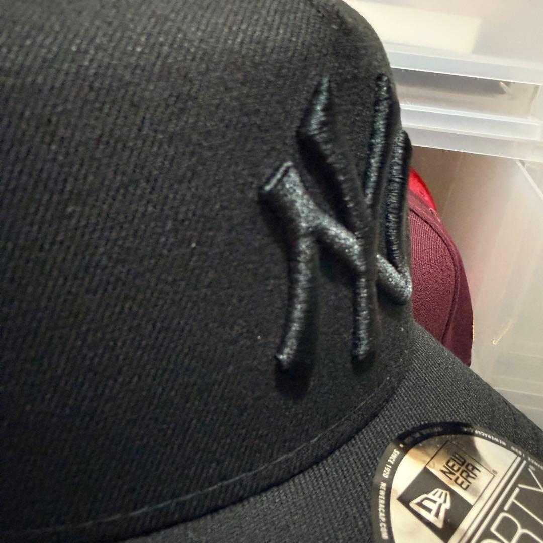 newera ニューエラ 9FORTY ヤンキース キャップ オールブラック