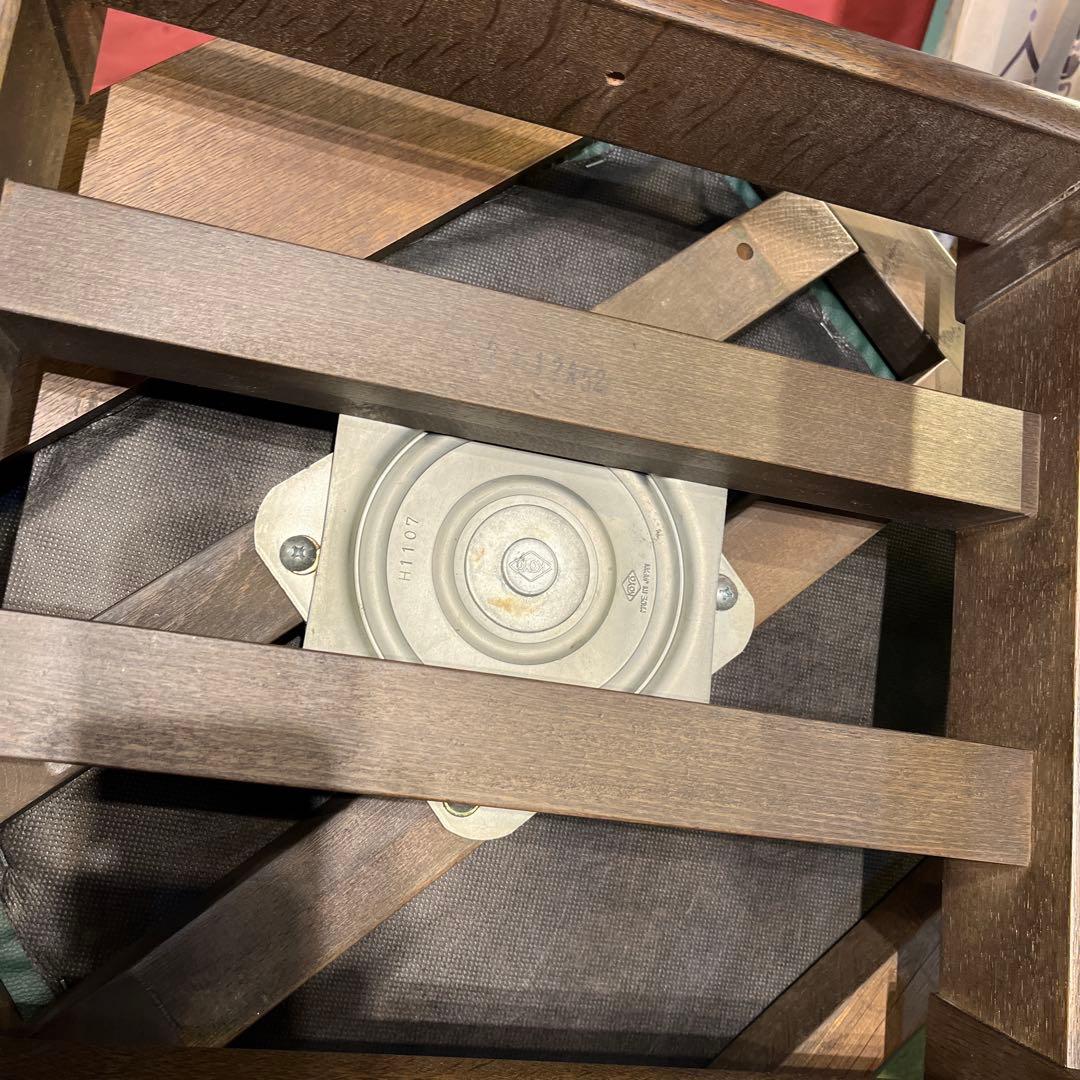 L１　飛騨　IBATA ヴィンテージ ローチェア　和風　チェア　肘付き