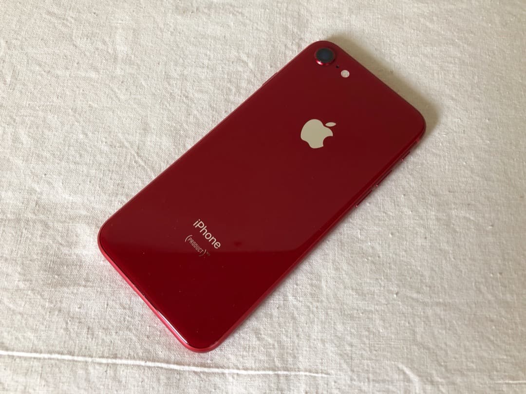 携帯電話本体 iPhone 8 PRODUCT RED 256GB SIM FREE