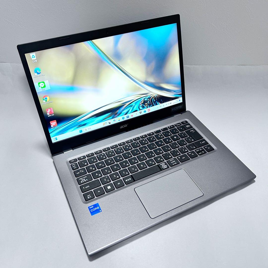 【美品】第12世代i5×SSD512｜Acer Aspire5｜バッテリー超良好