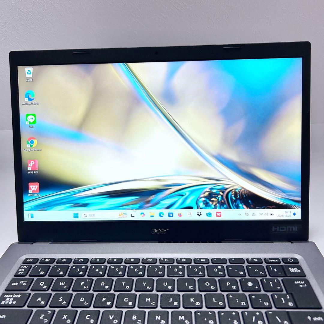 【美品】第12世代i5×SSD512｜Acer Aspire5｜バッテリー超良好