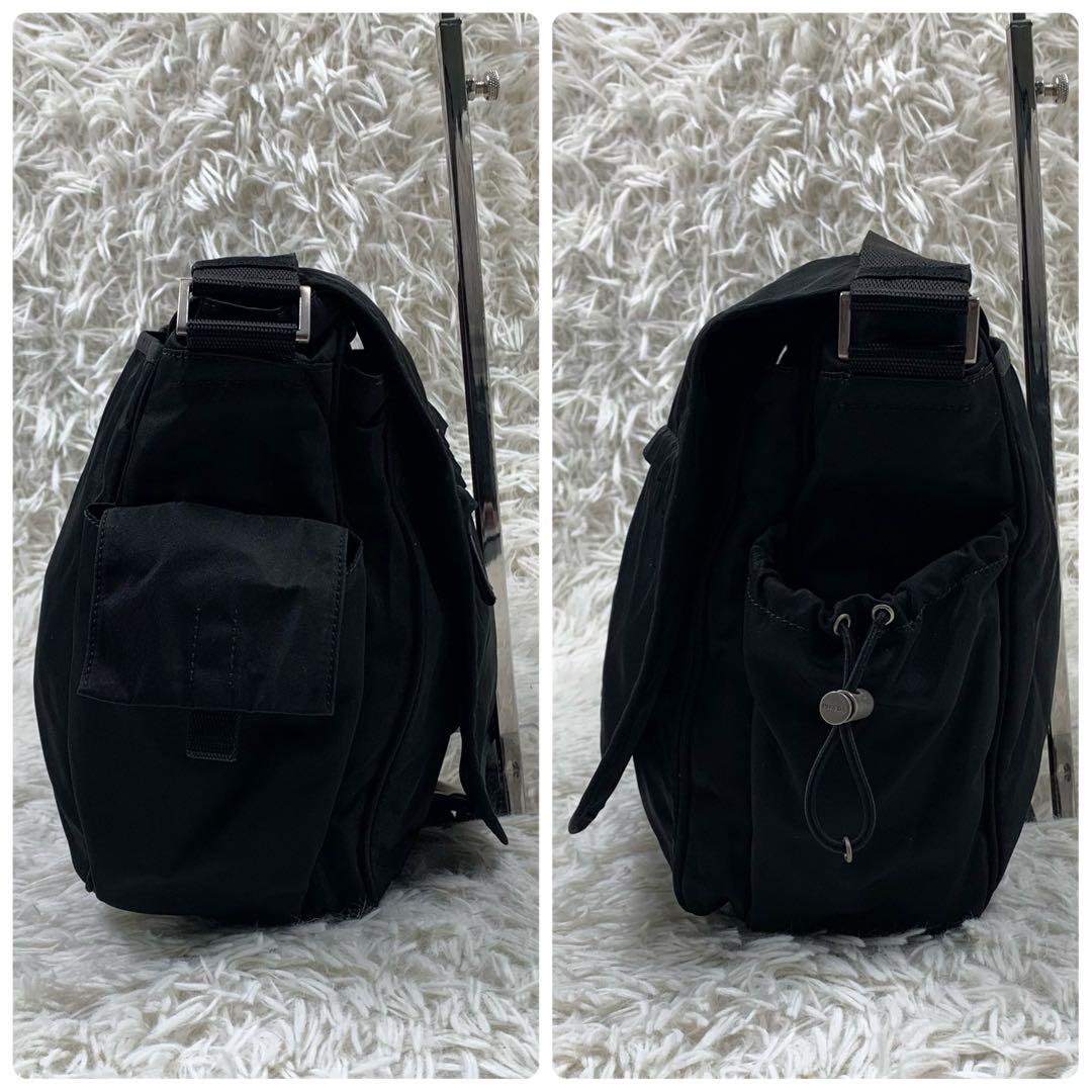 【✨極美品✨】プラダスポーツ メッセンジャーバッグ ナイロン ブラック