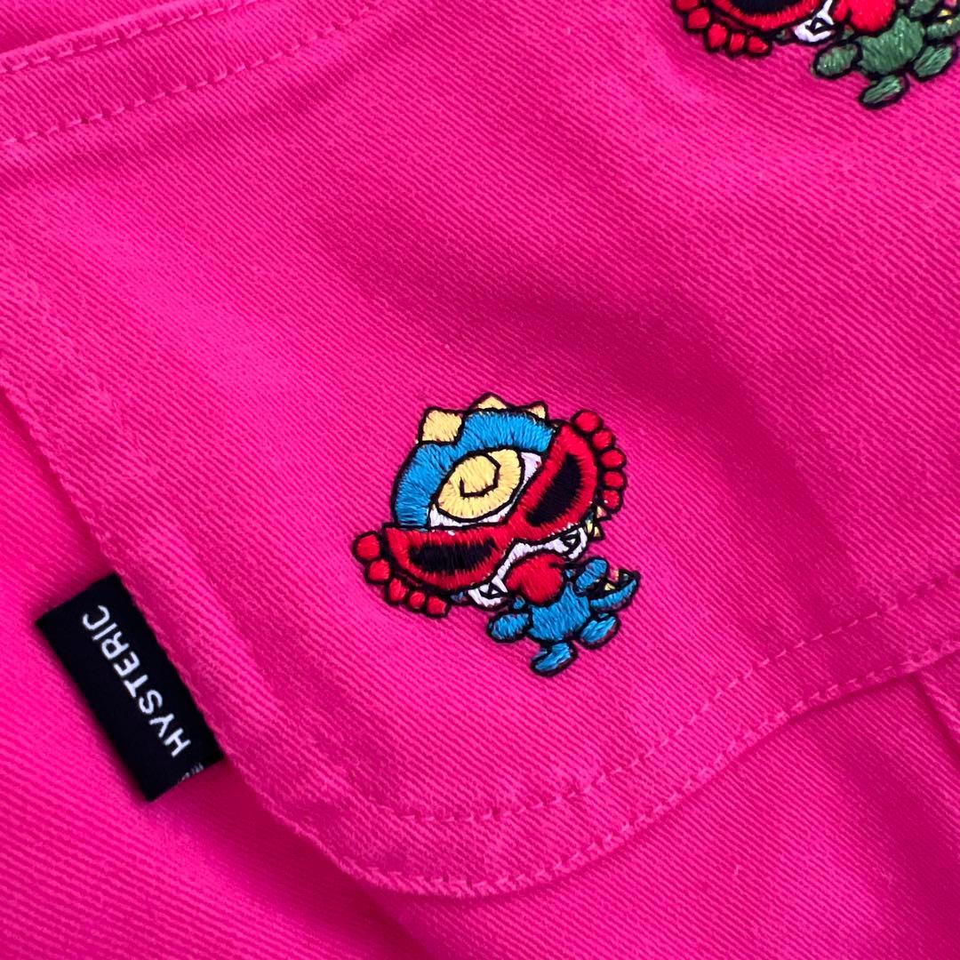 即*い様 ヒステリックミニ ヒスミニ ミニラ サロペット 刺繍