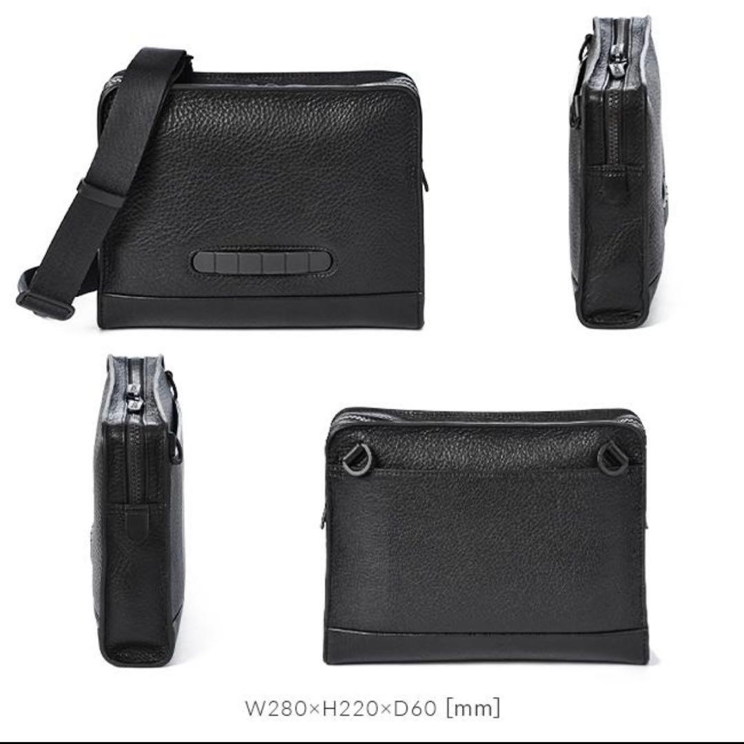 【試着のみ】TOMOE 2WAYボディバッグM ブラック