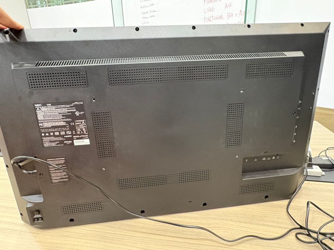 NEC E438 ディスプレイ本体