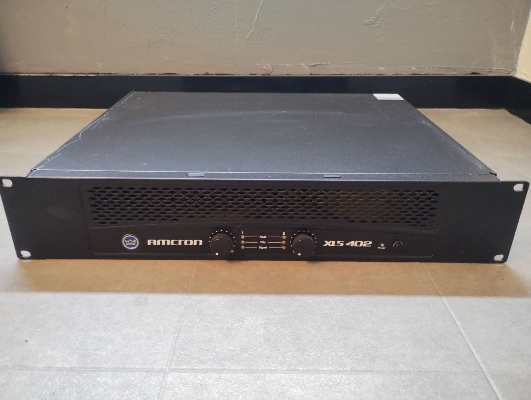 動作確認済み AMCRON 業務用 パワーアンプ XLS 402 アムクロン