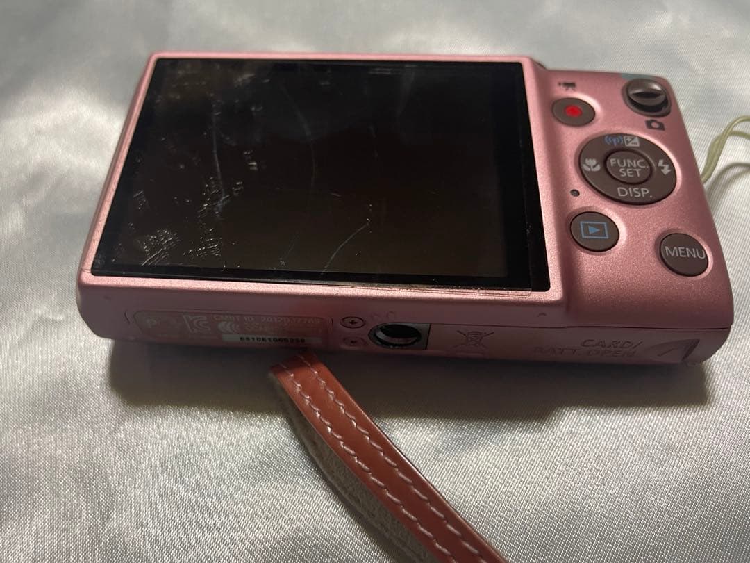 Canon IXY 100F （PK） ピンク　デジタルカメラ　純正ケース付き