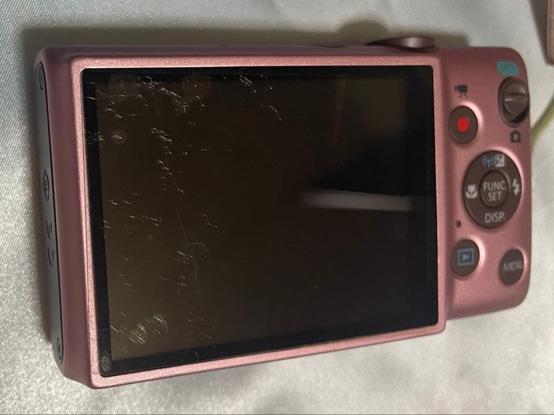 Canon IXY 100F （PK） ピンク　デジタルカメラ　純正ケース付き