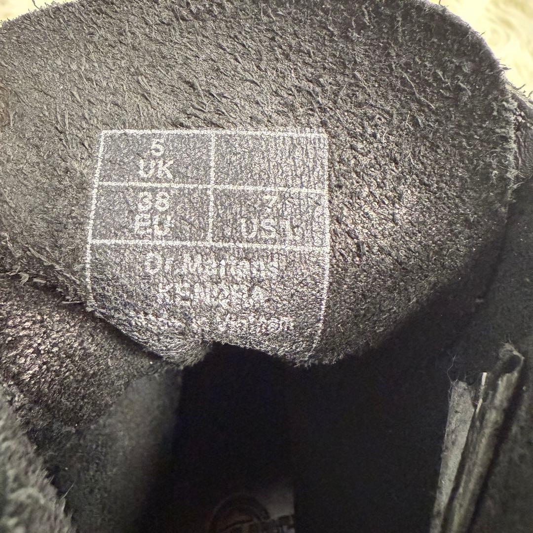 Dr.Martens チャンキーヒールブーツ ブラック 10ホール 24cm