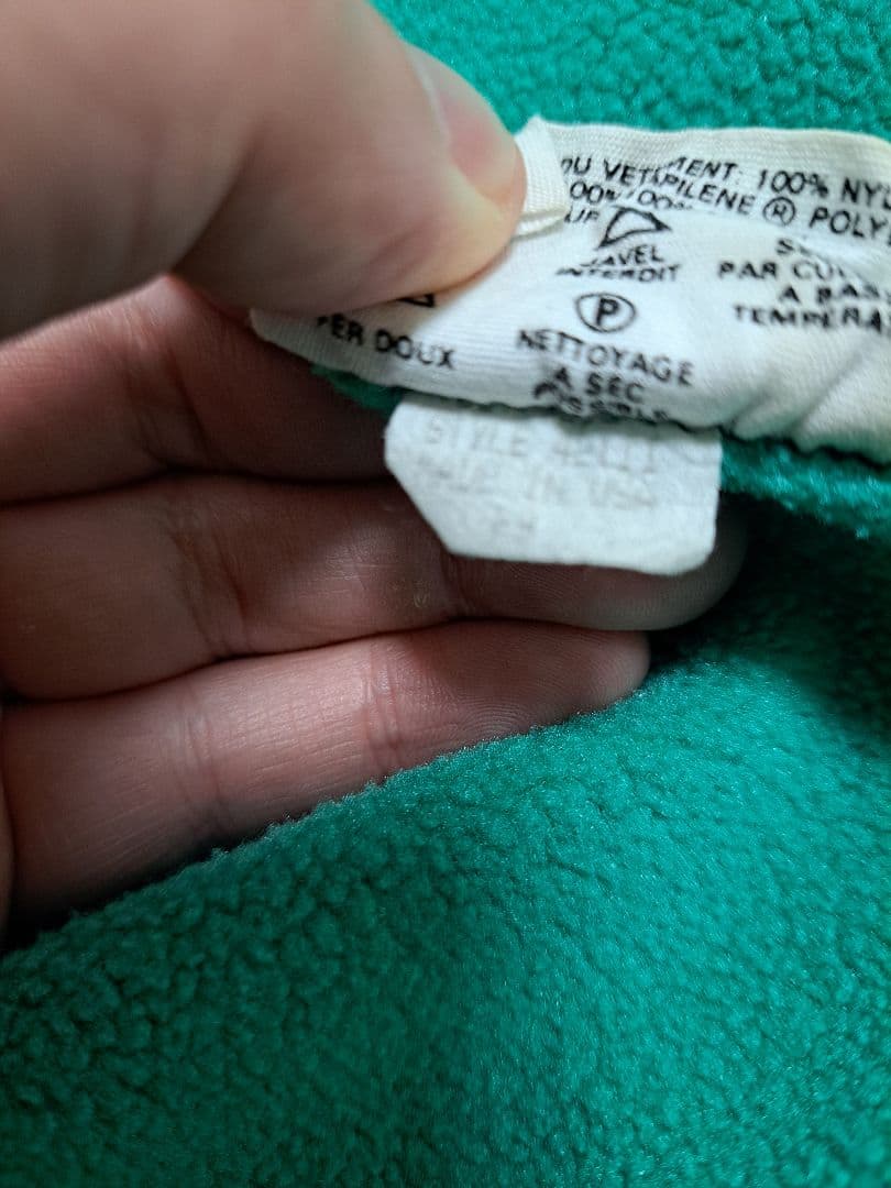 美品　patagonia　USA製　シンチラ ナイロン XL キャプリーン