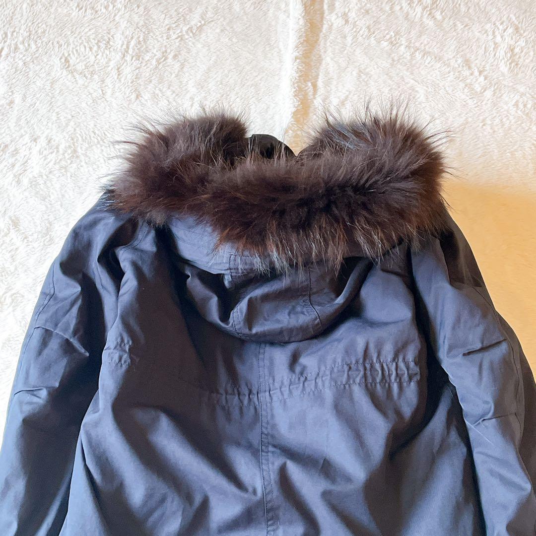 超美品　イエナ　モッズコート　ファー　フード　ライナー付き　S