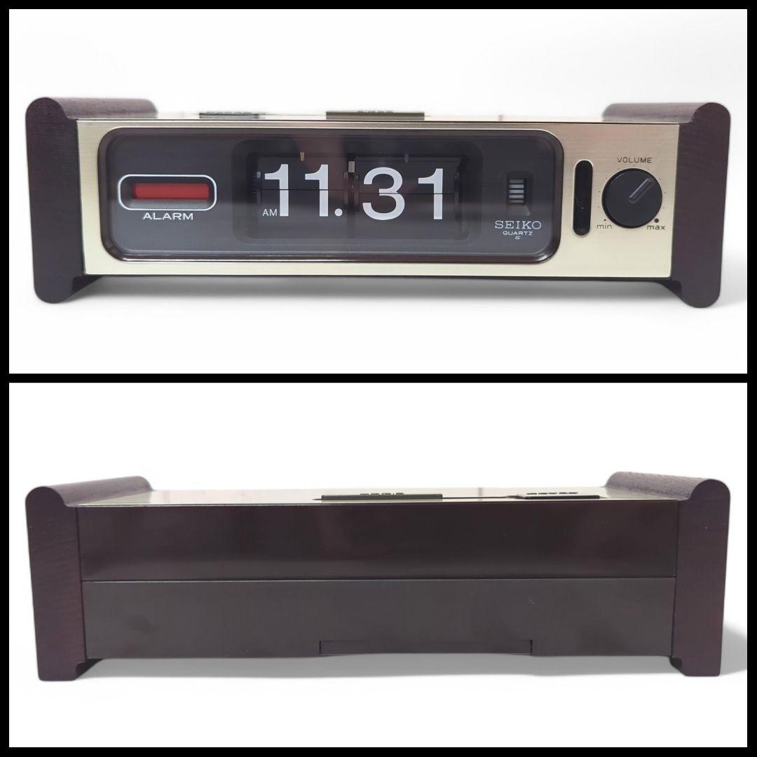 【激レア】 SEIKO パタパタ時計 昭和 レトロ ヴィンテージ QN415G