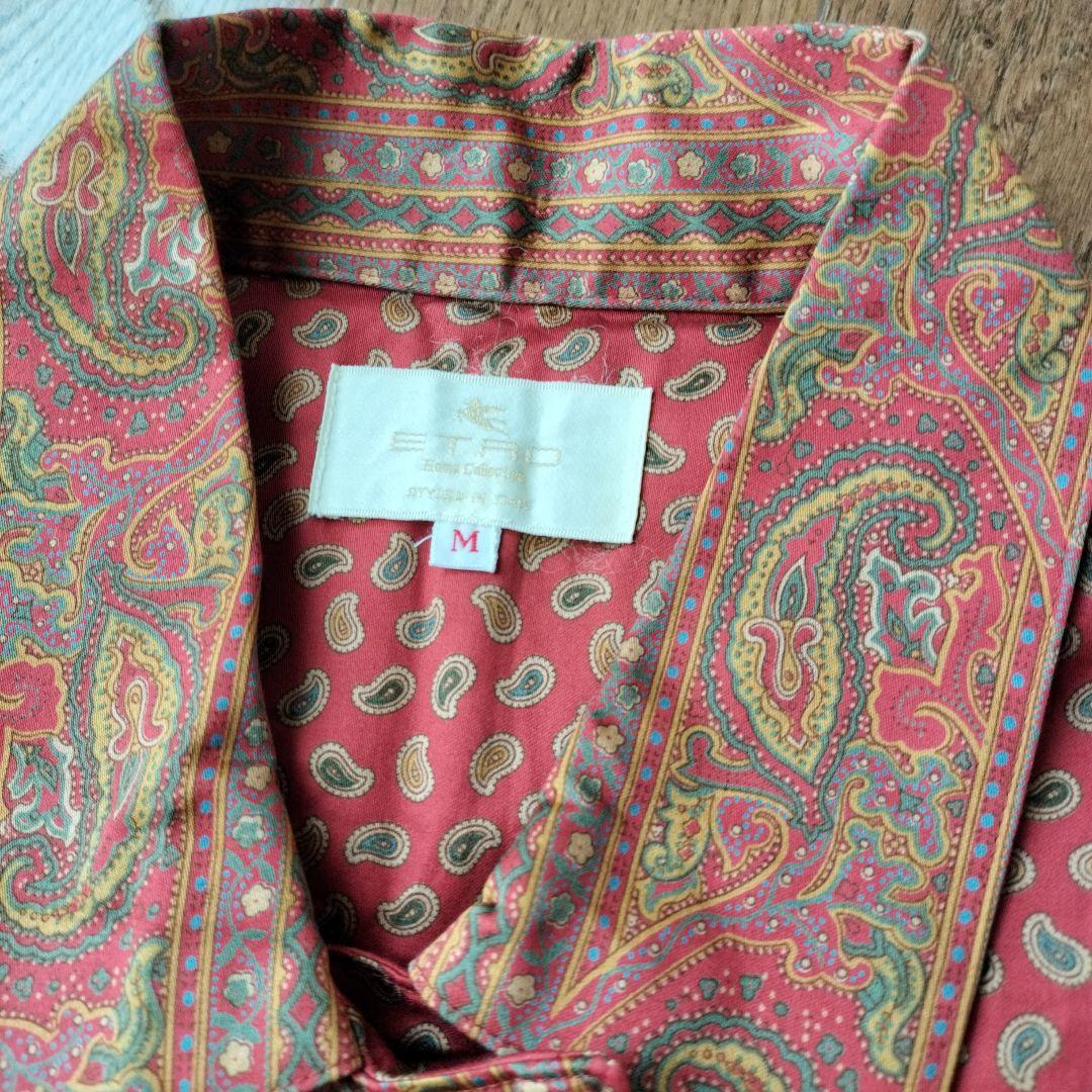 新品　ETRO ペイズリー柄 パジャマ セット