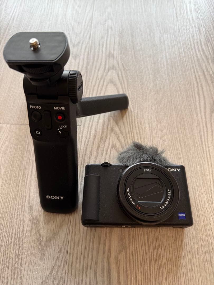 SONY VLOGCAM ZV-1G シューティンググリップキット