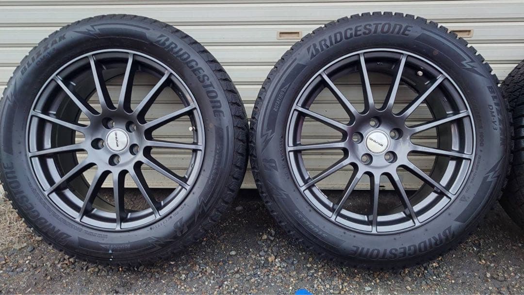 Greenさま　18インチ ブリザック　スタッドレス　冬用タイヤ・ホイールセット