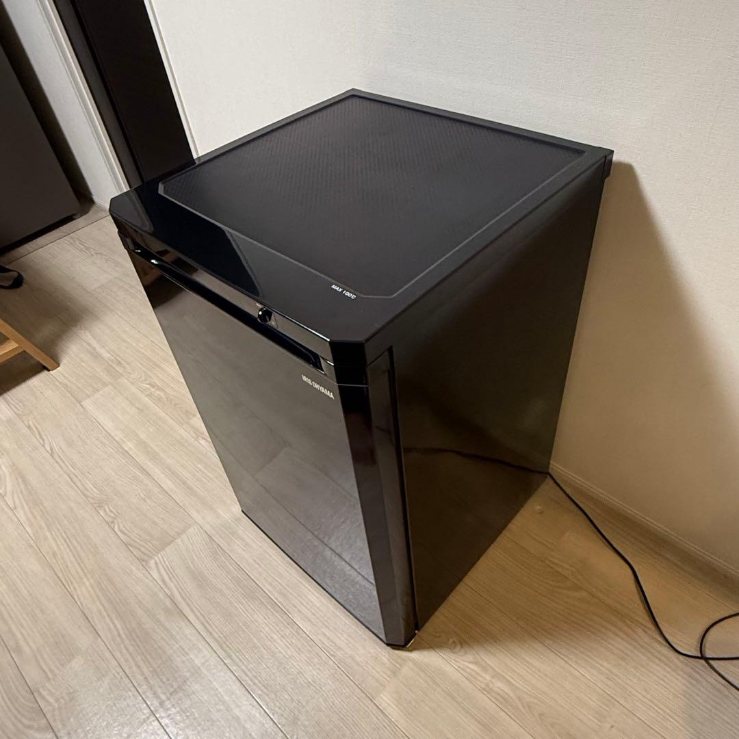 IRISOHYAMA 冷凍庫 IUSD-9B-B 85L 黒　アイリスオーヤマ