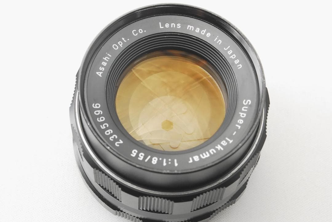 ペンタックス SUPER TAKUMAR 55mm F1.8 M42