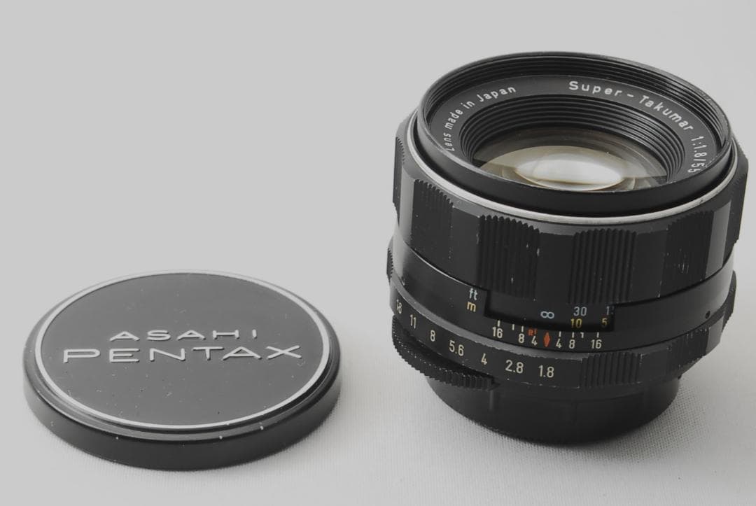 ペンタックス SUPER TAKUMAR 55mm F1.8 M42