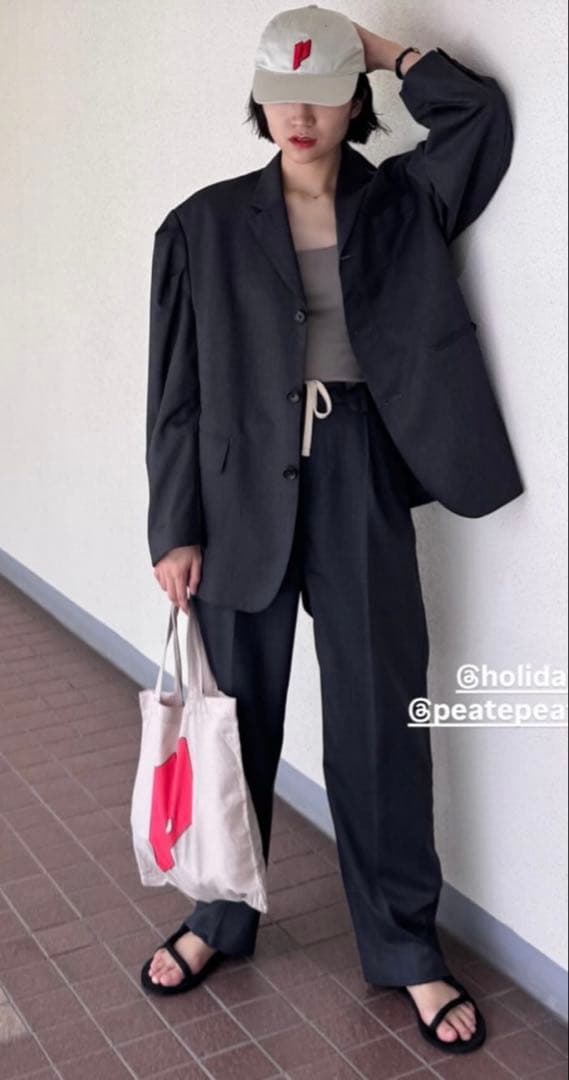 holiday peate コラボ キャップ 新品未使用