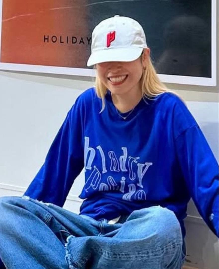 holiday peate コラボ キャップ 新品未使用