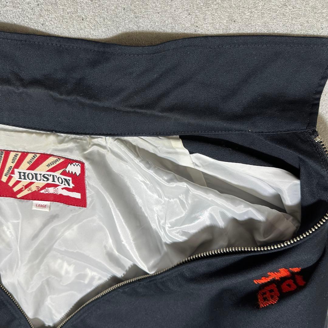 H*4様 希少旧タグ✨　メンズL　ベトジャン　HOUSTON　虎　地図　MAP