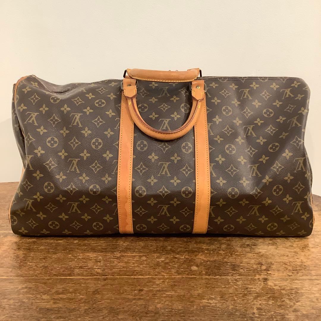 LOUIS VUITTON ルイヴィトン　モノグラム キーポルバンドリエール55
