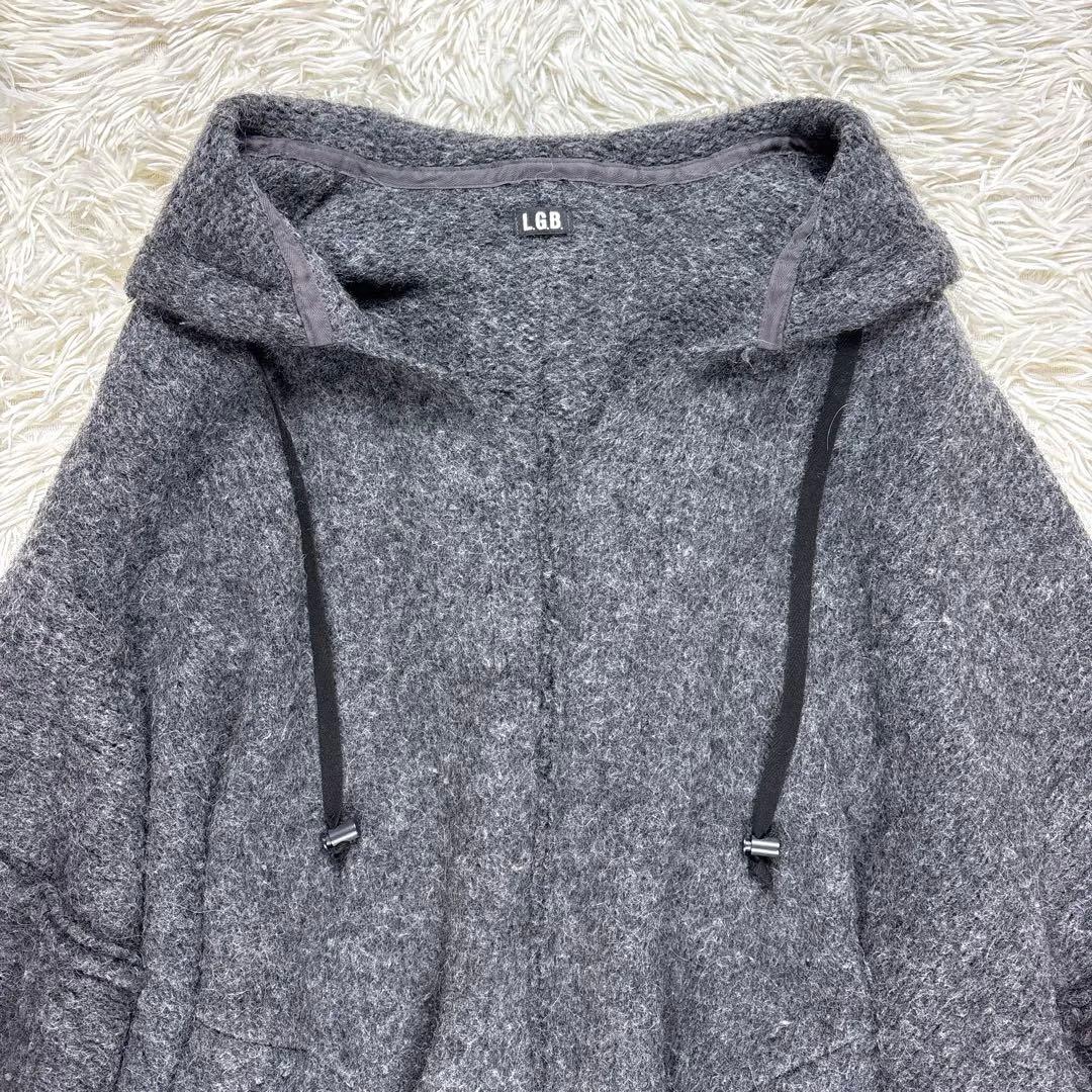 ルグランブルー、LGB、アルパカ、ニット、フリーサイズ、イフシックスワズナイン