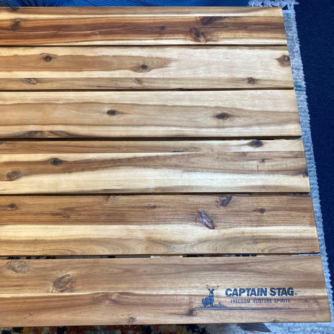 CAPTAIN STAG CS￼クラシックス FD リビングテーブル　折り畳み