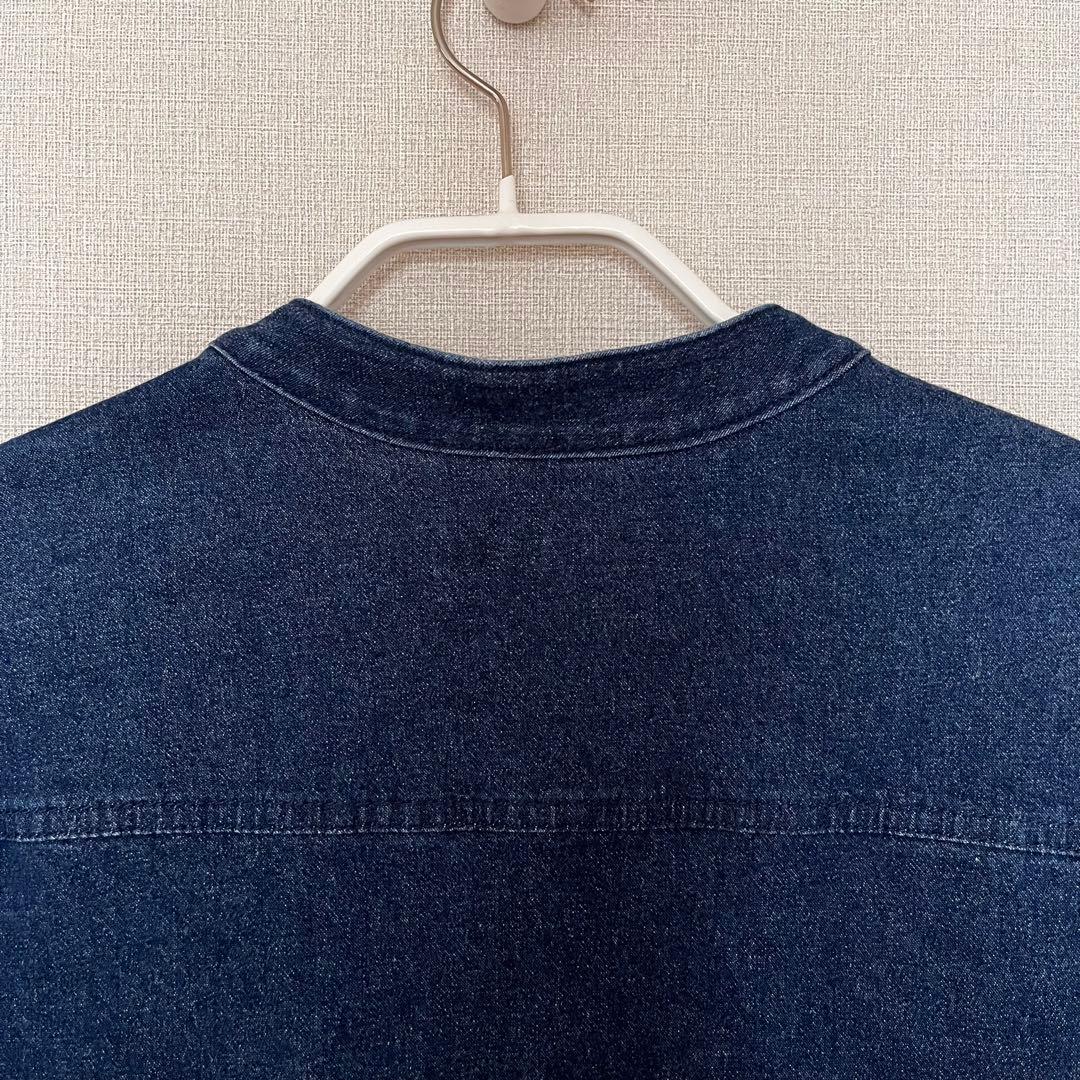 OUR きれいめデニムブラウス