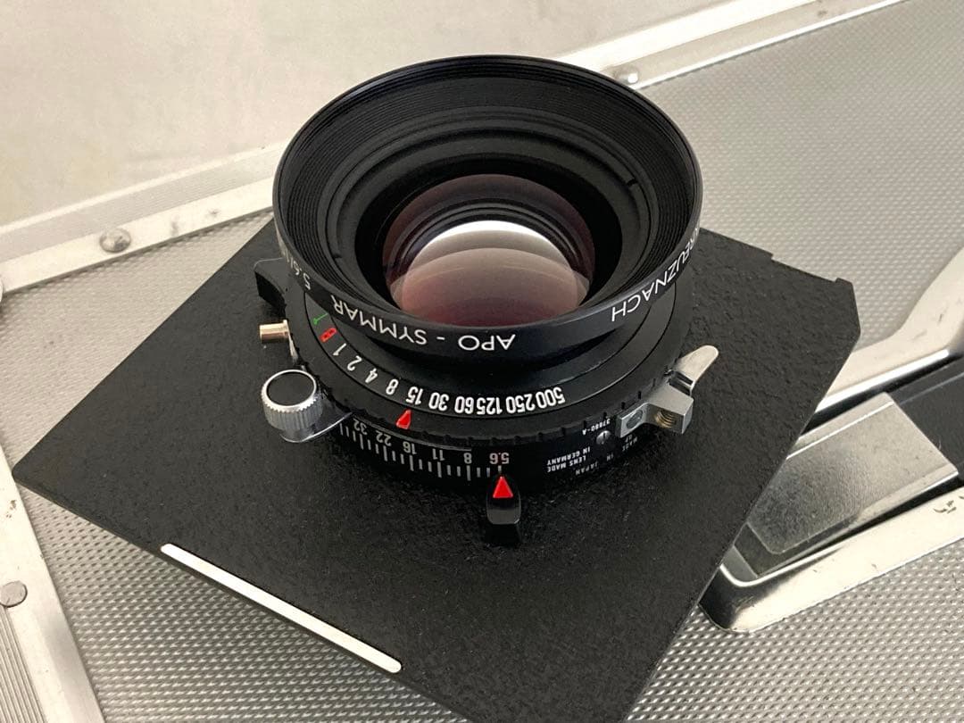 Sinar ジナーf2 4x5 シュナイダー150mm付　ハードケース一式セット