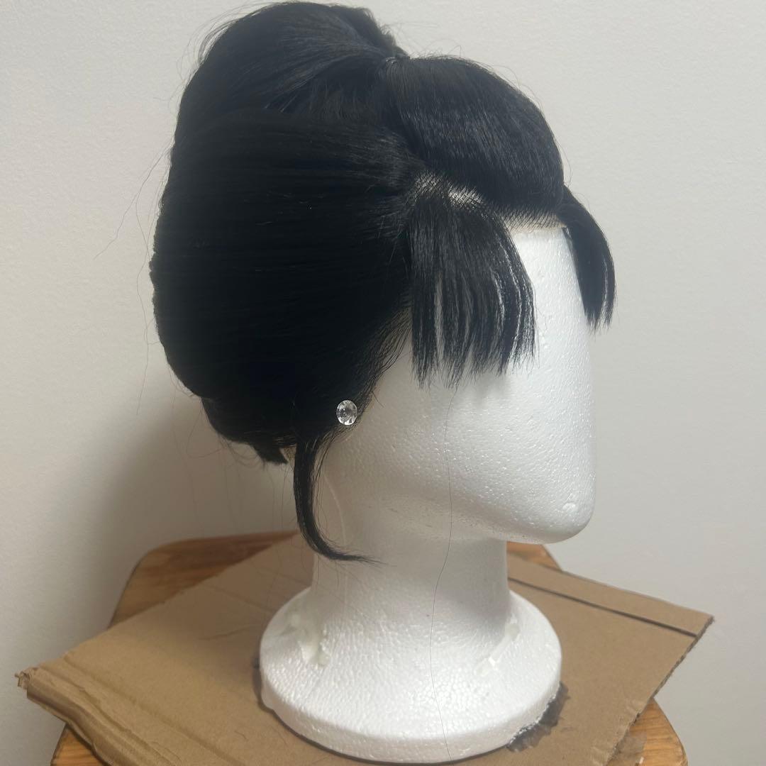 は*む様 鬼滅の刃　恋雪　コスプレウイッグ　セット済み