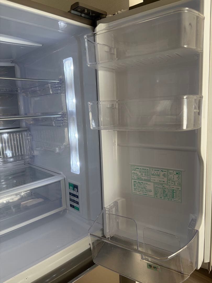 【美品・完動品】455ℓ家族向き冷蔵庫シャープSJ-GS46C