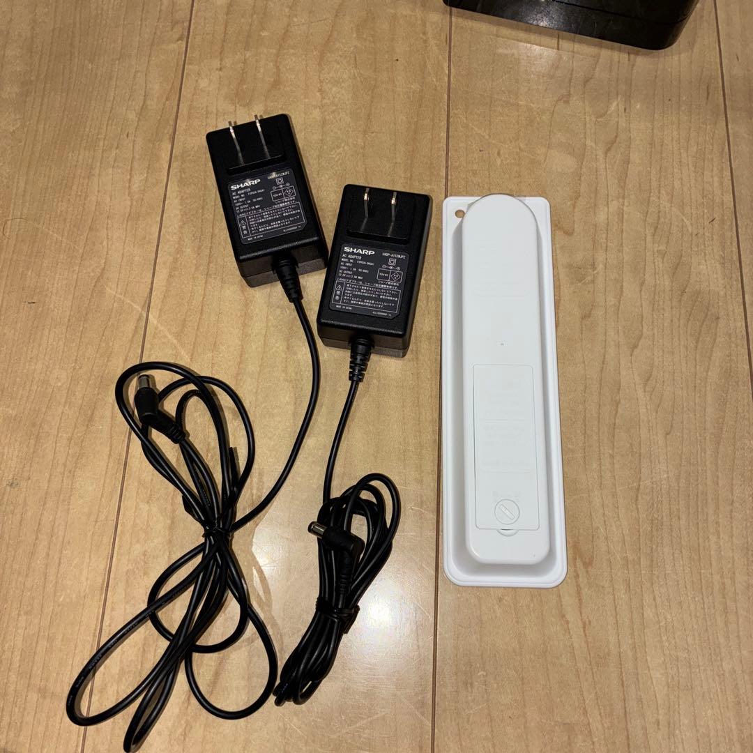 【美品】シャープ ポータブル液晶 テレビ AQUOS ブラック 2T-C12AF