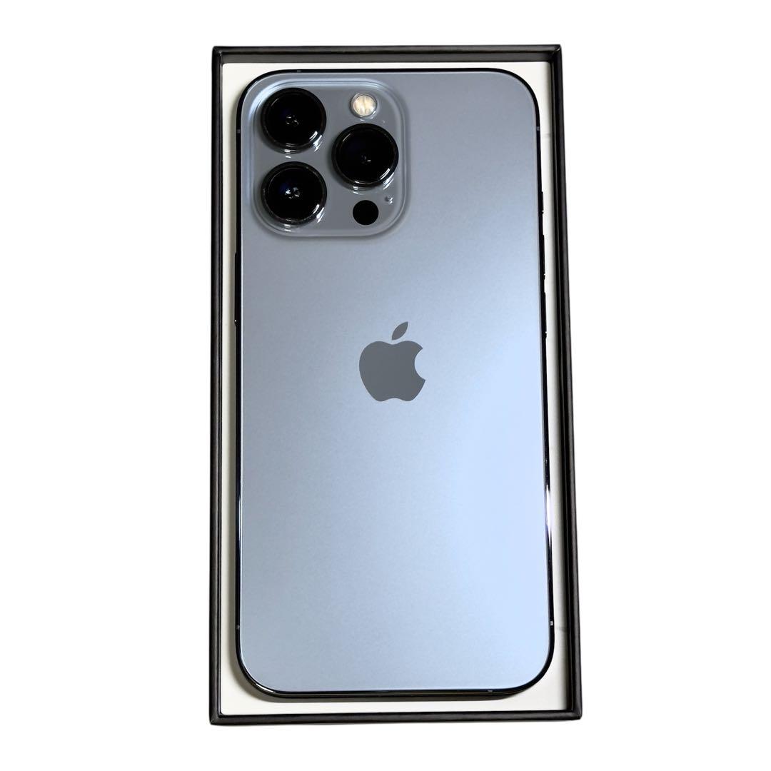 iPhone 13 Pro 128GB シエラブルー SIMフリー ケース付2個