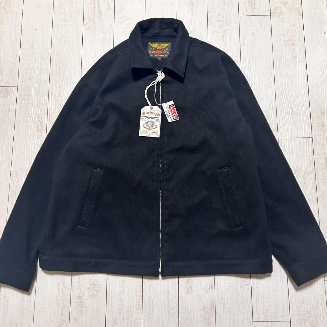 新品タグ付き CALEE キャリー PE メルトン スウィングトップ ジャケット