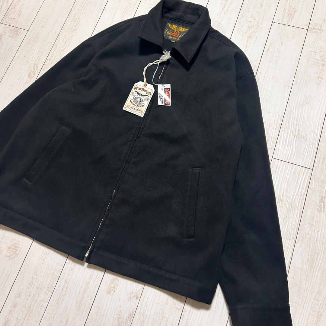 新品タグ付き CALEE キャリー PE メルトン スウィングトップ ジャケット