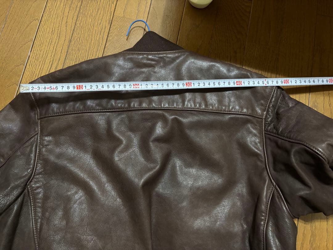 golden Bear 革ジャン　茶