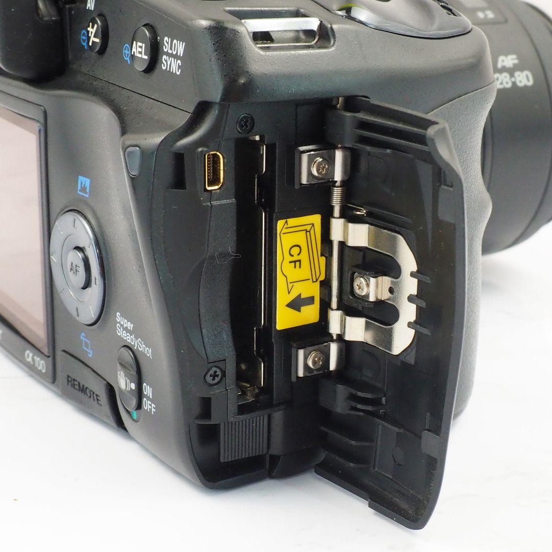 ⭐️SONY α100 MINOLTA 28-80 70-210 ダブルズーム