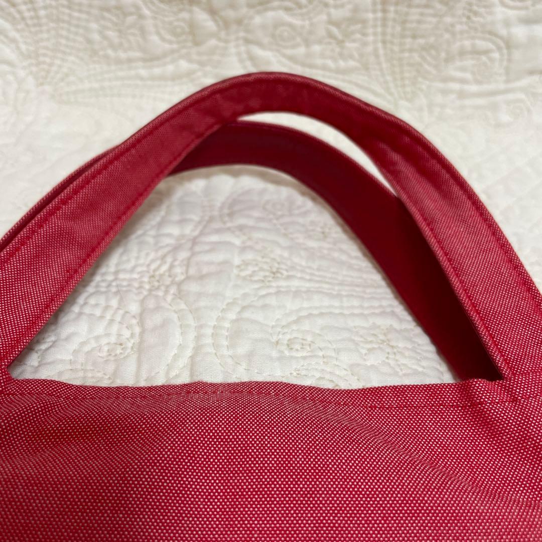 美品　familiar　デニムバッグ　うさぎと女の子のブック入れ