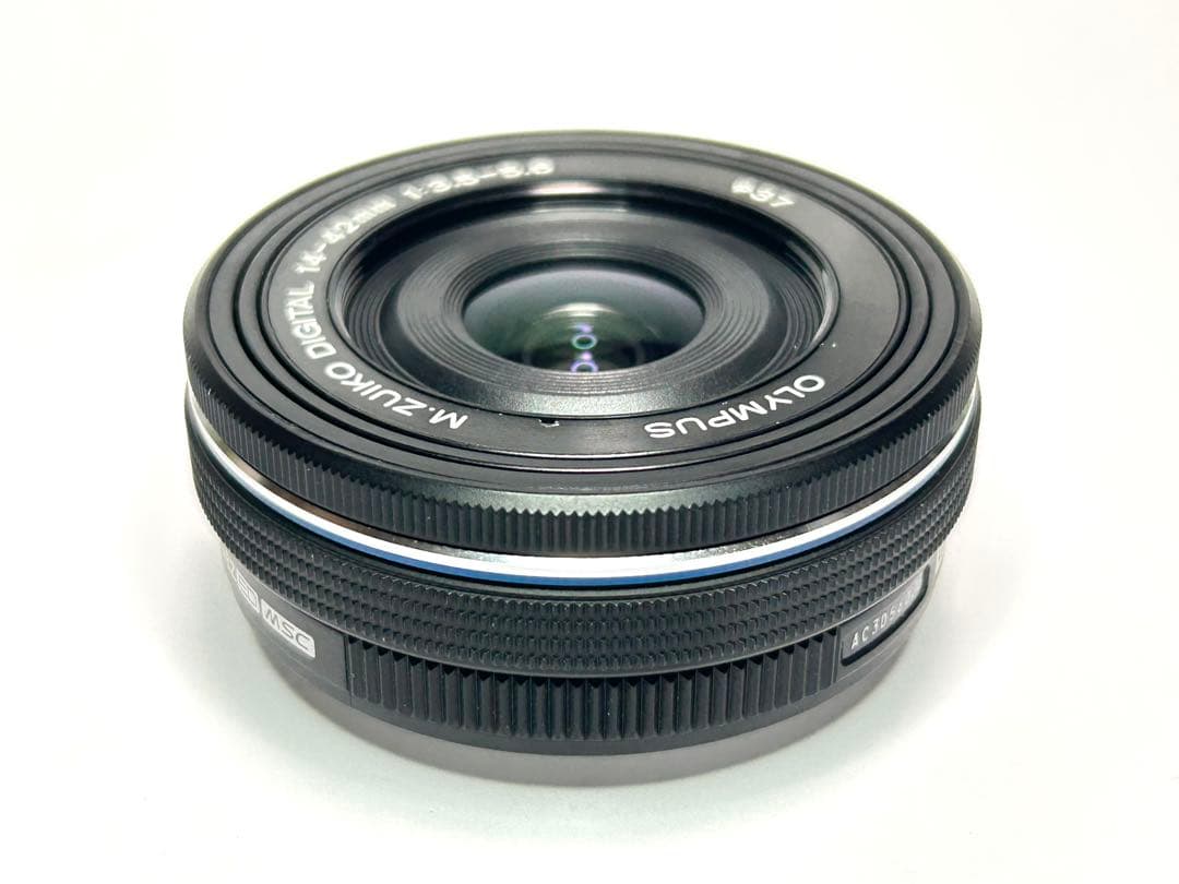 OLYMPUS 14-42mm f3.5-5.6 EZ 【動作品】ブラック083