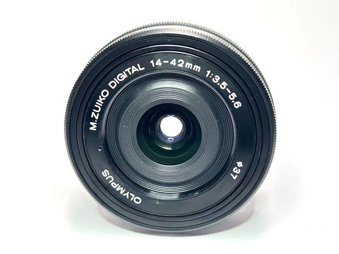 OLYMPUS 14-42mm f3.5-5.6 EZ 【動作品】ブラック083