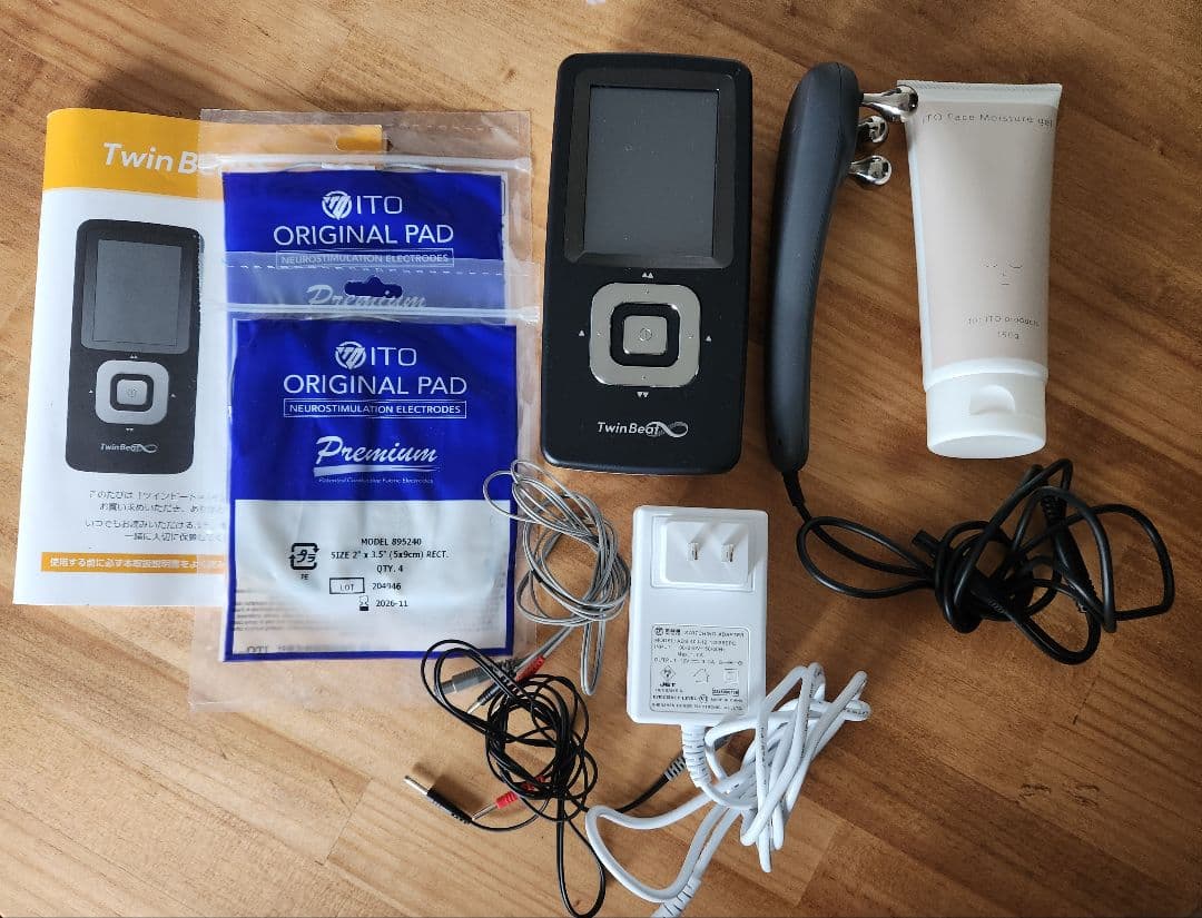 ツインビートTwinBeat∞+美顔器+ITOオリジナルパッド