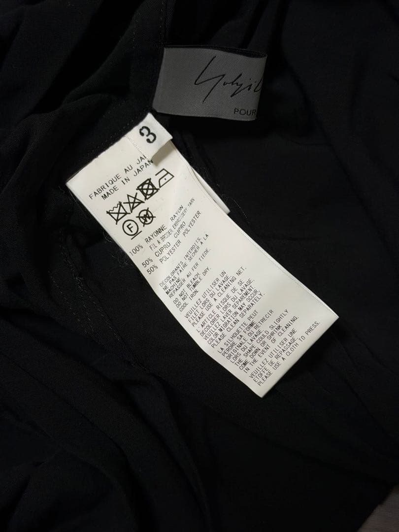 Yohji Yamamoto POUR HOMME 21SS シャツ